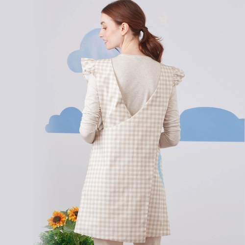 Simplicity lõikekomplekt S9767, Ümbermähitav põll lastele ja naistele ning rättmüts, disain: RUBY JEAN`S CLOSET 