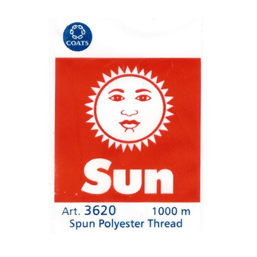 Strong Polyester Sewing Thread, 1000 m, Coats SUN 