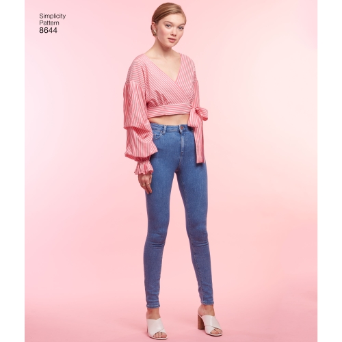 Naiste hõlmiktopid, Simplicity Pattern #8644 