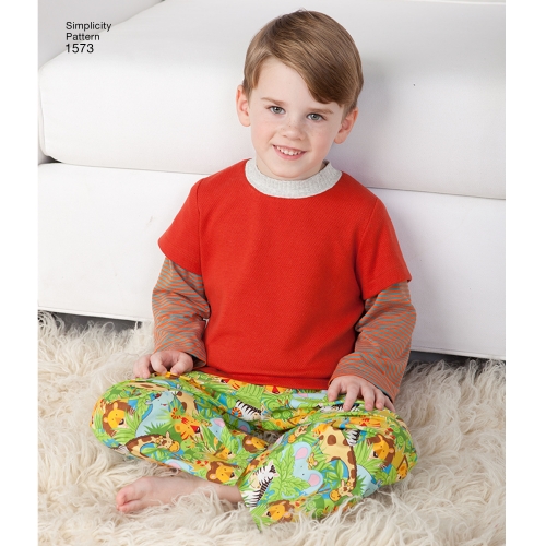 Väikelaste ja laste salongiriided, Simplicity Pattern #1573 