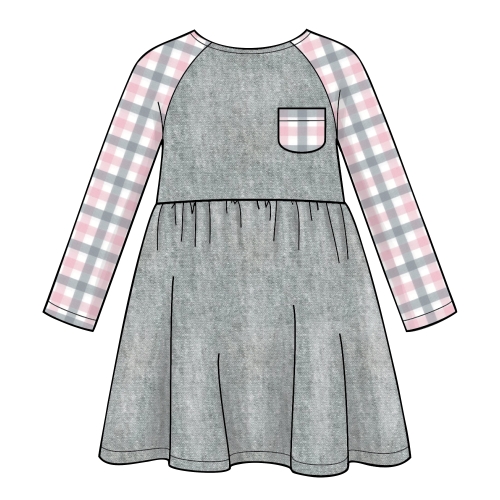 Laste Seda-on-kerge-õmmelda spordiriiete kleit, topp püksid, suurused: 3-4-5-6-7-8, Simplicity Pattern #S8998 