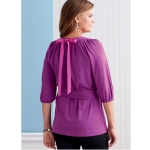 Выкройка: Misses` Tops & Sash, Butterick, B6829 