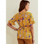 Выкройка: Misses` Tops and Sash, Butterick B6770A 