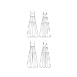Simplicity Sewing Pattern Misses` Dress and Jumpsuit by Mimi G, SS9597 