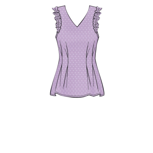 Naiste topid, Simplicity Pattern #S8921 