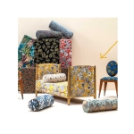 Upholstery Fabric, MANGA fond ficelle - OEKO-TEX, 246064, Thevenon 