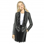 Выкройка: Misses` Vest and Jacket, Butterick B5928 