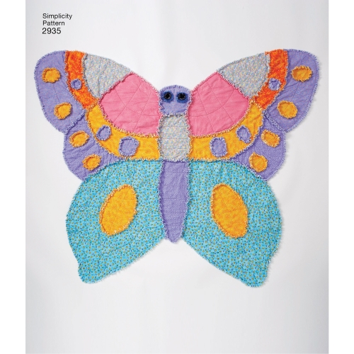 Aastehnikas (Rag-Rug) vaip-tekid, Simplicity Pattern #2935 