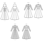 Simplicity lõikekomplekt S9813 MISSES` AND WOMEN`S COSTUMES, SS9813 