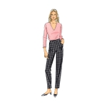 Выкройка: Misses` Pants, A (XS-S-M-L-XL-XXL), Butterick, B6865A 