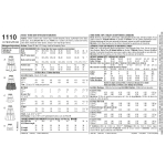 Naiste astmeline seelik pikkuse variatsioonidegas, suurused: A (XXS-XS-S-M-L-XL-XXL), Simplicity #1110 