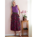 Выкройка: Misses` Gathered-Waist Skirts, Butterick B6749 