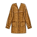 Швейные выкройки Simplicity S9373 Misses` Knit Cardigans, A (XXS-XS-S-M-L-XL-XXL) 