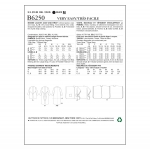 Выкройка: Misses` Jacket, Coat and Wrap, Butterick B6250 