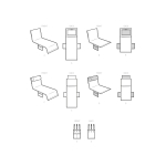 Simplicity Sewing Pattern Lounge and Beach Chair Covers, SS9586OS (One Size Only) 