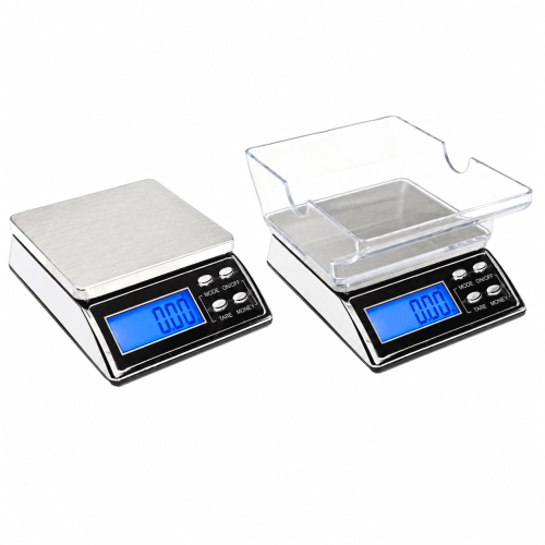 Small Digital Table Scale, 11 x 7,5 x 3 cm, up to 500 g; -/+ 0,1 g, KL1705 
