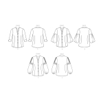 Выкройка: Misses` Top, Butterick, B6816 