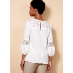 Выкройка: Misses` Square-Neck Top with Yoke, Butterick B6518 