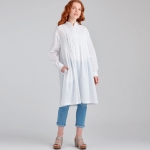 Naiste nöörvoltidega topid, Simplicity Pattern #S9044 
