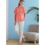 Выкройка: Misses` Top, Butterick B6732 