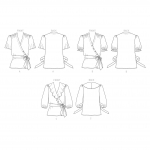 Выкройка: Misses` Tops, Butterick B6767 
