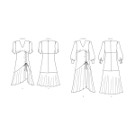 Выкройка: Misses` Dress, Butterick, B6807 