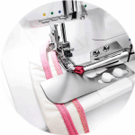 Binder setting plate for JUKI cover stitch machines 