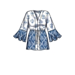 Simplicity Sewing Pattern Women`s Caftans and Wraps, SS9603 