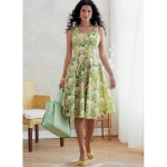 Ompelukaavat: Misses` Dress, Sash and Bag, Butterick B6674 