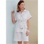 Ompelukaavat: Misses; Jacket, Sash, Dress, Top and Shorts, Butterick B6774 