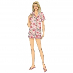Выкройка: Misses` Top, Shorts and Pants, Butterick B6296 