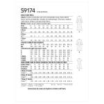 Simplicity Sewing Pattern S9174 Neidude trikookleit 