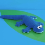Simplicity lõikekomplekt S9806 PLUSH REPTILES, SS9806OS 
