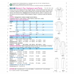 Выкройка: Women`s Top, Nightgown and Pants, Kwik Sew K4145 