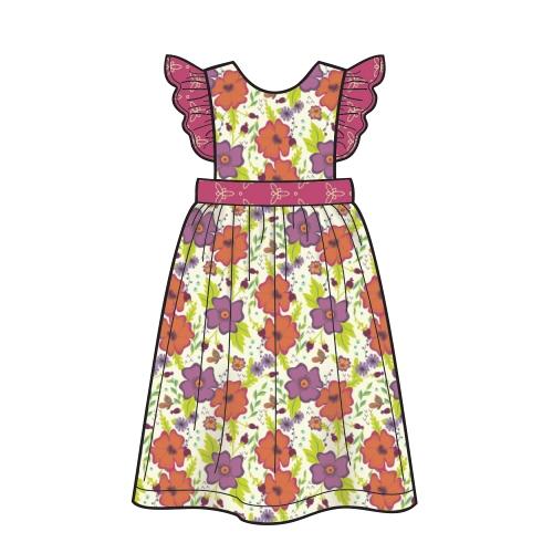 Mudilaste riietus, suurused: 1/2-1-2-3-4, Simplicity Pattern #S8963 