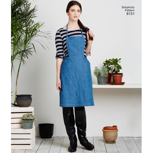 Poiste, tüdrukutes,Naiste ja meeste vintage põlled, suurused: A (kõik suurused), Simplicity Pattern #8151 