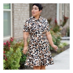 Simplicity Sewing Pattern S9463 Misses` Shirt Dress with Belt 