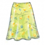 Выкройка: Misses`, sizes: Misses` Petite Skirt, Butterick B5431 