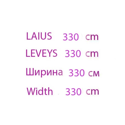 Curtain fabric, 330 cm, Yolanda 