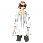 Выкройка: Misses` Top, Butterick B6024 