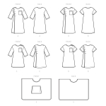 Simplicity lõikekomplekt S9490 Unisex Recovery Gowns and Bed Robe 