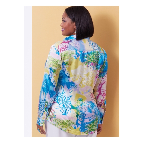Lõikekomplekt BUTTERICK B6980 MISSES` AND WOMEN`S SHIRT 