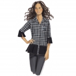 Выкройка: Misses` Button-Down Shirts with Side Slits, Butterick B6376 