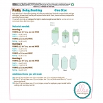 Magamiskotid beebidele, Kwik Sew K0265 