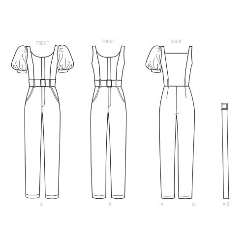 Simplicity Sewing pattern S9234 MISSES` JUMPSUIT, SS9234H5 