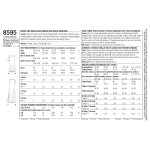 Naiste kleidid, suurused: A (XS-S-M-L-XL), Simplicity Pattern #8595 