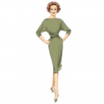 Выкройка: Misses` Dress, Butterick B6242 