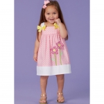 Выкройка: Toddlers` Dresses`, Kwik Sew K0262 