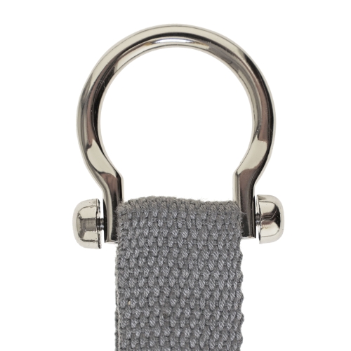 Ruuvattava D-lenkki 45 mm x 40 mm, hihnaan leveydella 20(-22) mm 