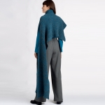 Simplicity Sewing Pattern S9185 NeidudeKnit Top, Pants & Knit Cape 